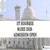 IIT Roorkee Begins M.Des Admission 2026 @iitr.ac.in; Apply before April 4